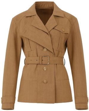 Freak Vault Poko Militare Jacket - Brown
