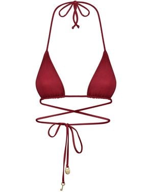 Bianca Resortwear Yasmin Bikini Top - Red