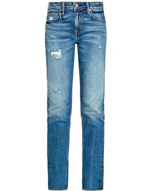 NOEND Ella Low Rise Mom Jeans - Blue