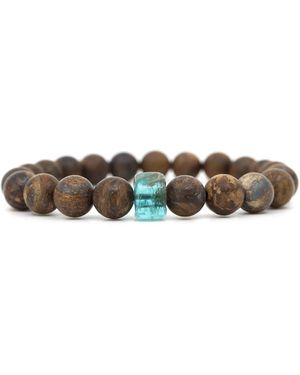 Shar Oke Bronzite & Apatite Bracelet - Multicolour