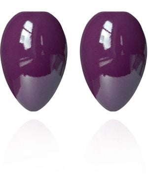 Saule Label Juno Earrings - Purple