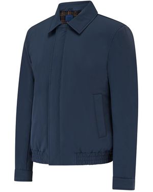 Guards London Wheatly Showerproof Harrington Jacket - Blue