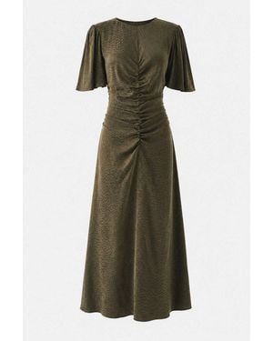 Exquise Kylee Midi Dress – Khaki - Green