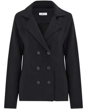 Peraluna Classic-Fit Blazer Knitwear Jacket - Black