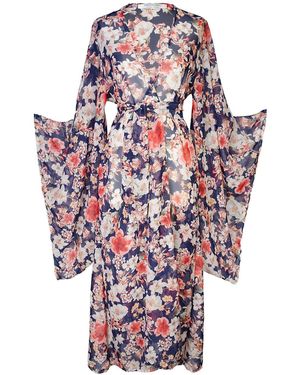 Jennafer Grace Calliope Kimono - Red