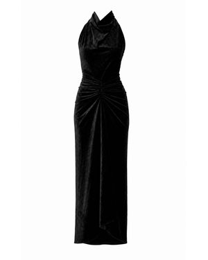 SACHA DRAKE Lavish Cowl Dress - Black