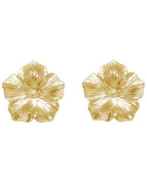 Agora Jewellery Bavella Mini Earrings - Metallic