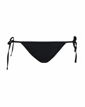 Par Y Escala Sl Iso Adjustable Tie-Side Bikini Bottom - Black