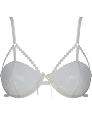 BonBon Lingerie Penelope Flirt Underwired Bra - Grey