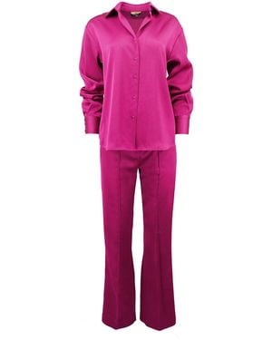 Maui X Lolita Stella Tailored Trousers Set - Pink