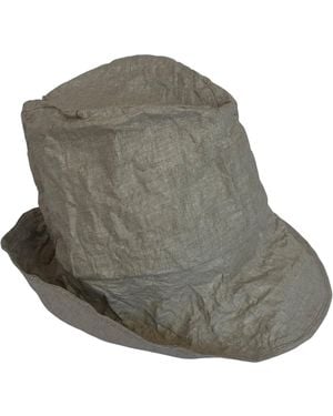 Romer Millinery Neutrals Morphy Moldable Natural Linen Travel Trilby - Gray