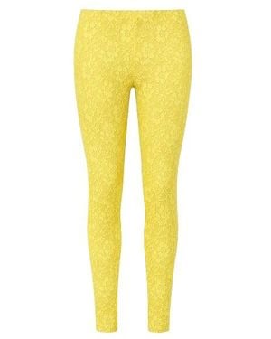 Conquista Lace Leggings - Yellow