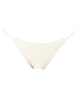Rêve De Rive Hadleigh Ivory Bikini Bottom - White