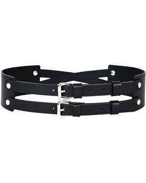 Badass & Goddess Leather Real Leather Belt Minerva - Black