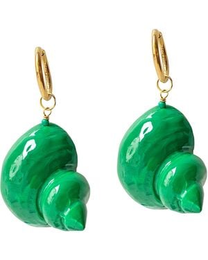 Smilla Brav Earrings Sienna - Green
