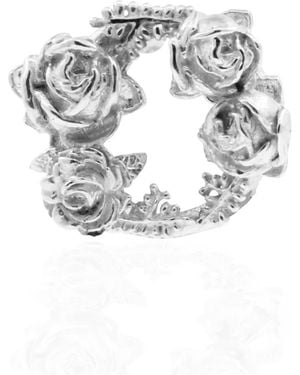 Lee Renee Rose Halo Lapel Pin - Multicolour