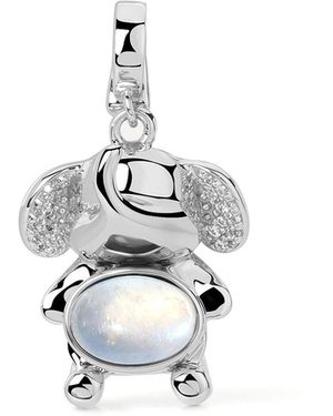 Freqnc Atelier Mini Elephant Charm - White