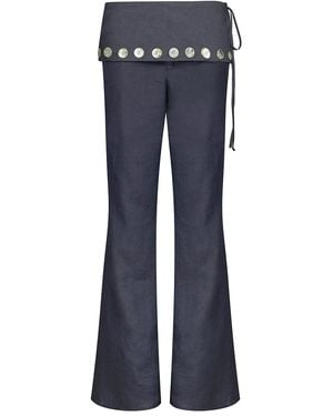 Anemoia Gaia Pants - Blue