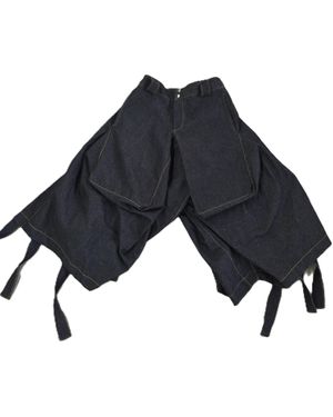 Zasta Studio Distortion Trousers For - Blue