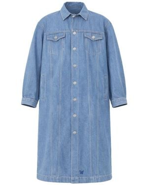 Maui X Lolita All-Star Oversized Denim Jacket - Blue