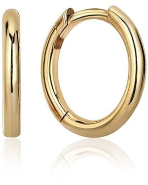 Reis Jewellery Hoop Large Earrings - Metallic