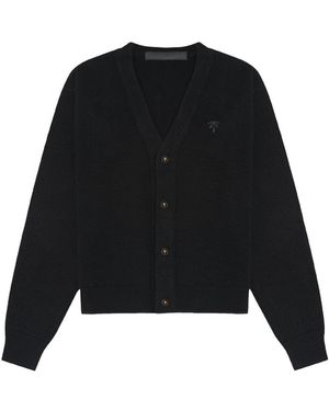 PLACE OF ELMS Nero Cardigan Jumper - Black