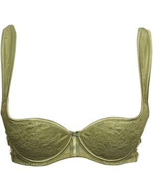 Tallulah Love Tara Balconette Bra - Green