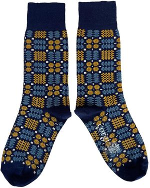 Mabli Carthen Socks - Blue
