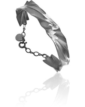 C|Nd|N by Candan Balto Reflection Cuff Bracelet - White