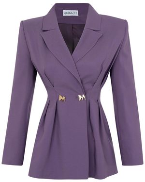 Ma Mulier Ulric Lila Blazer - Purple