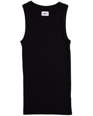 Vænn Rib Muscle Tank Onyx - Black