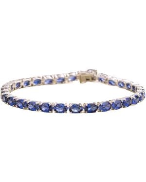 Juvetti Salto Tennis Bracelet - Blue