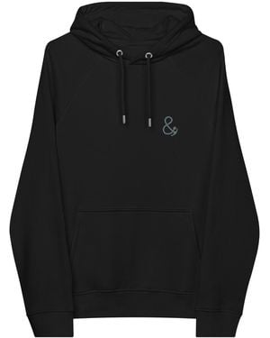 Anchor and Crew Just Drift. Seeker Organic Cotton Hoodie - Black
