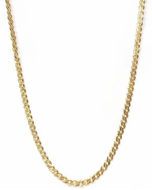 BY EDA DOGAN Paris Curb Chain Necklace - Metallic