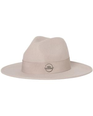 GIODORO Alvossi Fedora Felt Hat - Natural