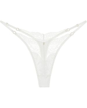 Perilla Lingerie Simona Thong Off - White