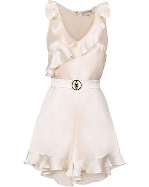 Anse Victorin Amélie Silk Jumpsuit - Natural