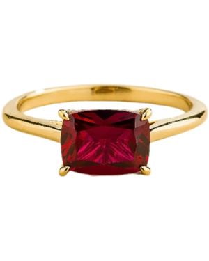 Juvetti Kissen Ring Ruby - Red