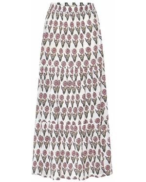 Par & Escala Fernanda Skirt - White