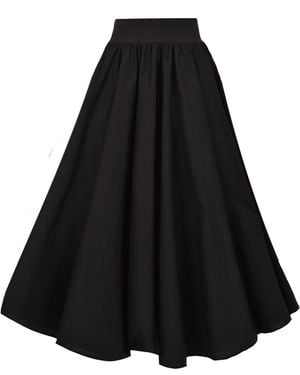 Frock Tales Drury Lane Circle Skirt - Black
