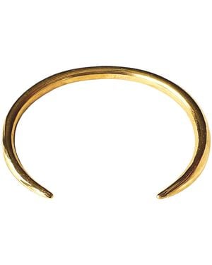 Aki Roc Jewelry The Inca Open Cuff Bracelet - Metallic