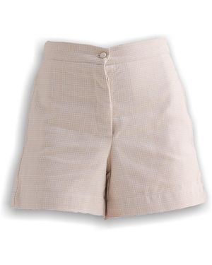 REISTOR Cotton Tweed Shorts - Gray