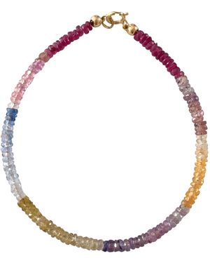 Herself Collections Sapphire Bracelet - Metallic