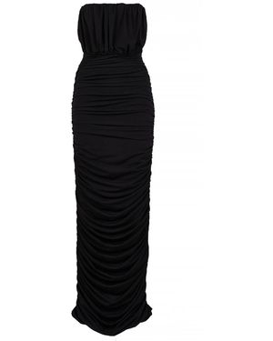 Herfetch Maxi Edgy Dress - Black