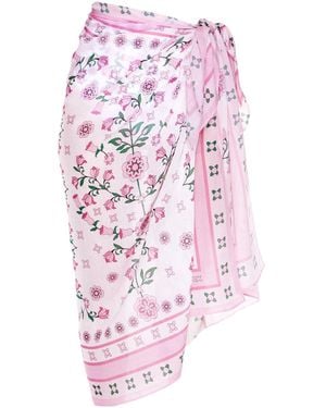 Jessie Zhao New York Beach Sarong Wrap - Pink