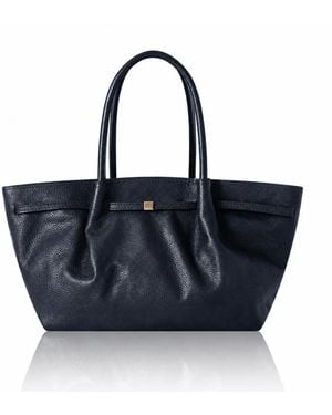 Betsy & Floss Perugia Leather Tote Bag - Black