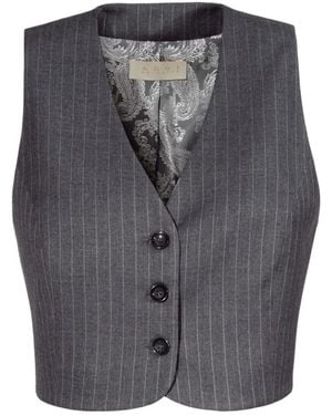 AGGI by HALEWSKI Sienna Downtown Vest - Grey