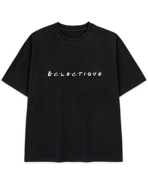 Éclectique Classic Friends Logo T-Shirt - Black
