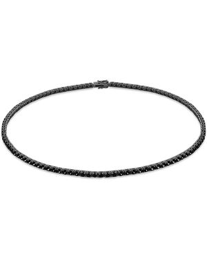 SALLY SKOUFIS Rebel Necklace With Made Cz Diamond Stimulant - Metallic