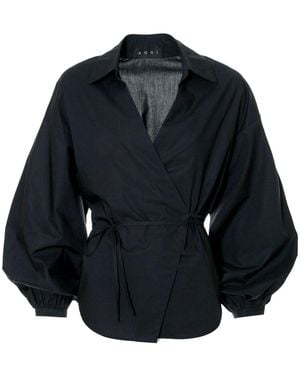 AGGI by HALEWSKI Laynie Shirt - Black
